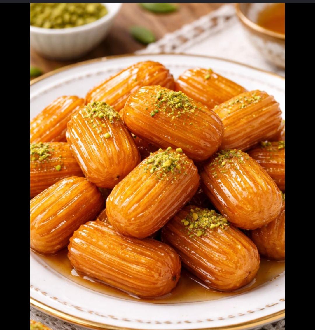 Tulumba Tatlısı (Mini Churros Turcos em Calda)